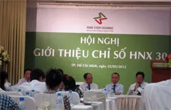 Chỉ số HNX30 sẽ ra mắt vào cuối quý II/2012