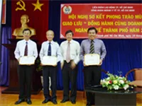 Sơ kết phong trào Mùa xuân và Đồng hành cùng doanh nghiệp