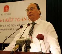 Hội nghị tổng kết toàn quốc công tác đăng ký quản lý hộ tịch và việc thực hiện các văn bản quy phạm pháp luật về hộ tịch