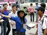 Sinh viên tình nguyện Tiếp sức mùa thi 2012 chất lượng hơn