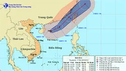 Bão số 2: Sức gió giật cấp 11