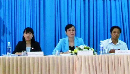 Tin TPHCM ngày 28/06/2012: Đại biểu Quốc hội tiếp xúc cử tri quận 2 1