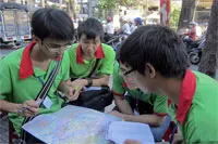 Ra quân tiếp sức mùa thi Báo Giác ngộ 2012