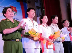 Những đoàn viên thanh niên tiêu biểu trong lĩnh vực phòng chống tội phạm