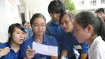 Sáng nay, 3/7, thí sinh làm thủ tục dự thi ĐH đợt 1
