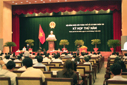 Kỳ họp lần 5 HĐND TPHCM khóa 8: Thảo luận về tình hình kinh tế xã hội 6 tháng đầu năm 2012