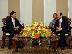 Bí thư Thành Ủy tiếp Phó Thủ tướng nước CHDCND Lào