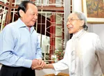 Bí thư Thành ủy TPHCM Lê Thanh Hải thăm các mẹ Việt Nam Anh hùng