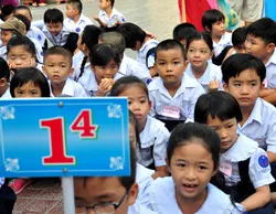 Sáng nay, hơn một triệu học sinh thành phố tựu trường