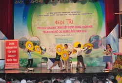 Hội thi Tìm hiểu chương trình xây dựng nông thôn mới lần 2-2012