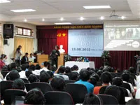Thuyết trình và trình diễn công nghệ robot tiên tiến của Nhật Bản tại TP.HCM