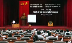 Tập huấn Luật Khoáng sản cho cán bộ chuyên ngành thuộc các tỉnh - thành phía Nam