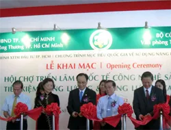 Khai mạc Hội chợ triển lãm quốc tế công nghệ tiết kiệm năng lượng