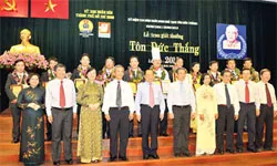 Lễ trao Giải thưởng Tôn Đức Thắng lần XII - năm 2012: Tôn vinh 11 gương lao động sáng tạo