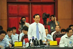 Chất vấn Tổng Thanh tra Chính phủ Huỳnh Phong Tranh