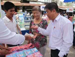 “Ngày vàng hàng việt” tại chợ Xóm Củi