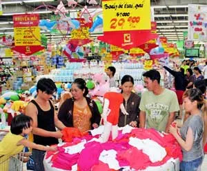 Lễ 2/9: Lượng hàng, doanh số tại siêu thị tăng từ 30-90%