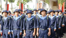 Thanh niên Quân khu 7 hăng hái lên đường nhập ngũ đợt 2/2012