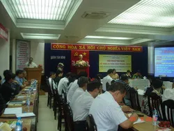 Đoàn giám sát Thành ủy làm việc với quận Tân Bình