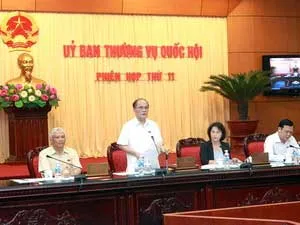 Tóm tắt thông cáo phiên họp thứ 11 thường vụ Quốc hội khóa XIII