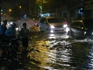 TPHCM: Đỉnh triều cường đạt 1,47 mét- nhiều nơi bị ngập