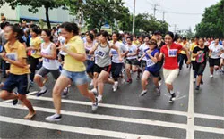 Giải việt dã cho thanh niên công nhân TP lần thứ 4 năm 2012