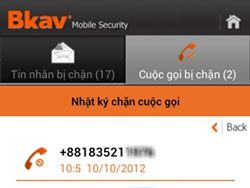 BKAV cung cấp phần mềm chặn các cuộc gọi lừa đảo