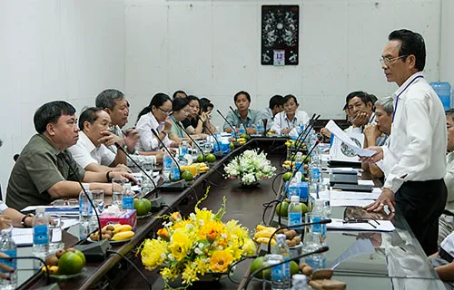 Thứ trưởng Bộ Thông tin - Truyền thông Đỗ Quý Doãn thăm và làm việc tại Đài TNND TPHCM 1