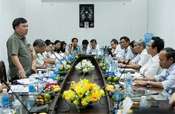Thứ trưởng Bộ Thông tin - Truyền thông Đỗ Quý Doãn thăm và làm việc tại Đài TNND TPHCM