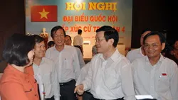 Cử tri TPHCM đặt niềm tin vào kỳ họp thứ 4 Quốc hội khóa 13