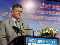Họp mặt nhân kỷ niệm 95 năm Cách mạng Tháng 10 Nga