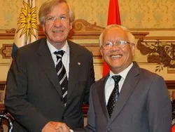 Chủ tịch UBND TPHCM Lê Hoàng Quân tiếp Phó Tổng thống Uruguay Danilo Astori
