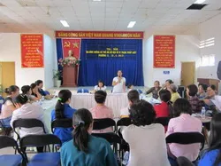 Hội LHPN quận Tân Phú sơ kết Đề án “Giáo dục 5 triệu bà mẹ nuôi dạy con tốt” giai đoạn 2012-2015