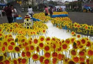 Ngày hội hoa hướng hương “Vì bệnh nhi ung thư” năm 2012