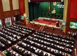 Quốc hội thảo luận về dự án Luật Đất đai