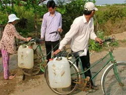 Cần Giờ vẫn thiếu nước máy