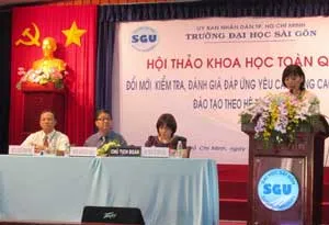 Đổi mới kiểm tra, đánh giá theo đào tạo tín chỉ