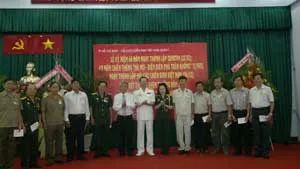 Hội cựu chiến binh quận 1 kỷ niệm 68 năm ngày thành lập QĐND VN