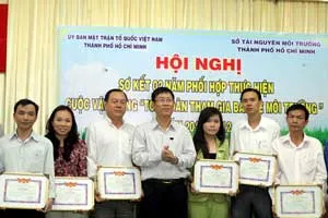 Sơ kết 2 năm thực hiện Cuộc vận động “Toàn dân tham gia bảo vệ môi trường”