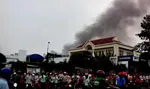 Cháy lớn trong khu chế xuất Linh Trung 2
