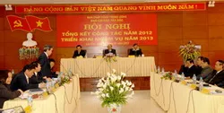 Ban chỉ đạo Tây Bắc triển khai nhiệm vụ năm 2013