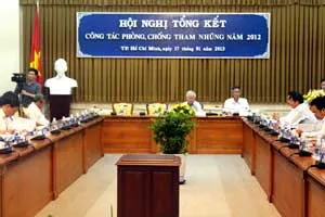 TP.HCM tổng kết công tác phòng chống tham nhũng