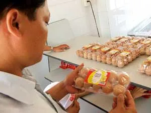 Giá trứng gia cầm của thị trường đã ổn định