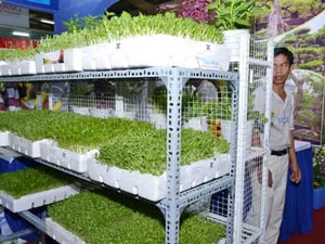 Triển lãm thương mại quốc tế công nghệ trồng trọt, làm vườn và chế biến rau quả