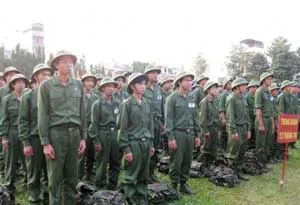 Gò Vấp: 258 thanh niên trúng tuyển nghĩa vụ quân sự năm 2013