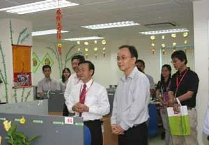 Lãnh đạo TP.HCM xông đất các doanh nghiệp công nghệ thông tin