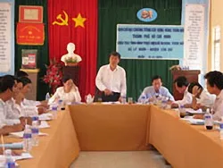 Xã Lý Nhơn tổng kết 3 năm thực hiện đề án xây dựng Nông thôn mới