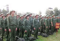 Huyện Cần Giờ tổ chức hội trại tòng quân đợt 1/2013