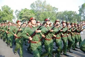 TP.HCM ra quân huấn luyện chiến sĩ mới năm 2013