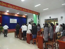Năm 2102, tỉ lệ kết nạp đảng viên mới của Đảng bộ quận 12 đạt gần 150%